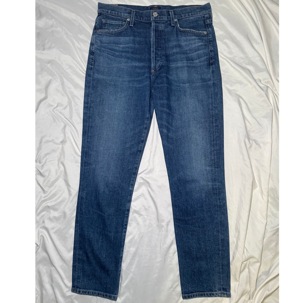 Citizens of Humanity Olivia Slim Ankle Jeans Womens 29 Blue High Rise Denim